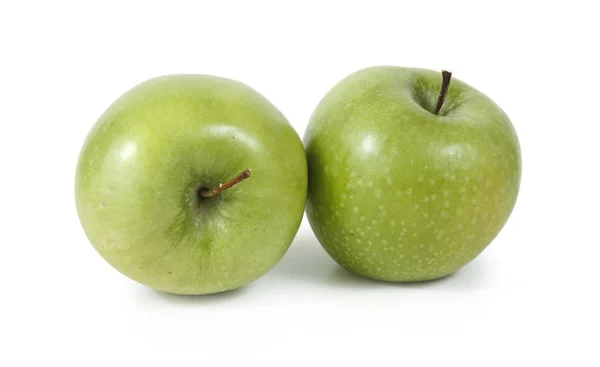 Peaches on white background — Stock Photo, Image