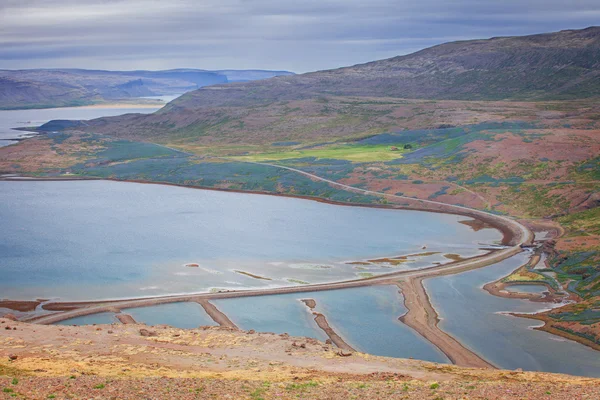 Seal bay, i Västfjordarna, Island — Stockfoto