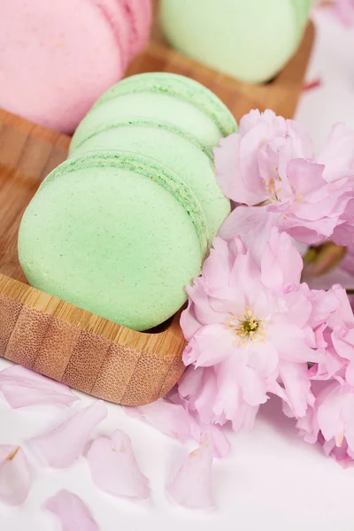 Traditional french macaroons — Stock Photo, Image