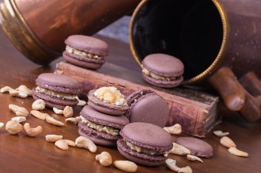 geleneksel Fransızca macaroons 