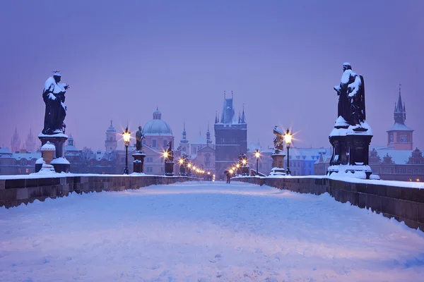 Tsjechische Republiek, pague, charles bridge — Stockfoto