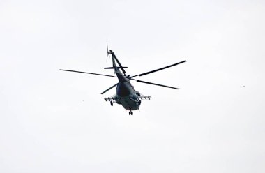Detaylı görüntü, büyük ordu helikopteri.