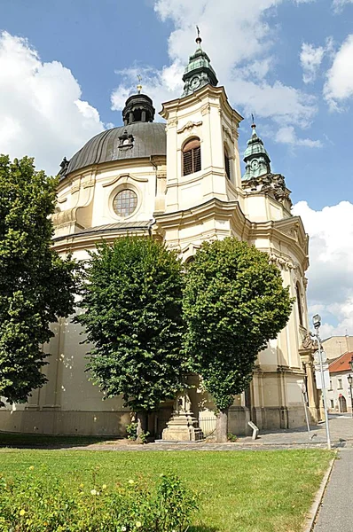 Antigua Iglesia Ciudad Kromeriz República Checa Europa —  Fotos de Stock