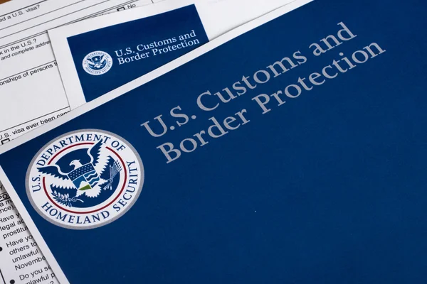 Oss Customs and Border Protection — Stockfoto