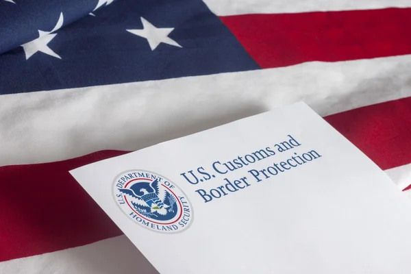 Ons Customs and Border Protection — Stockfoto