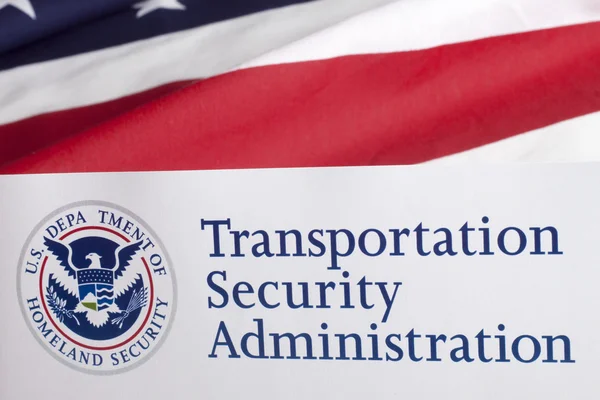 Transportation Security Administration Form — Stockfoto