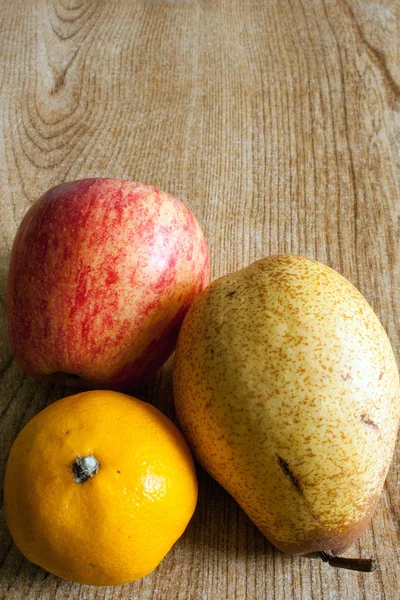 Three fruit — Stock Photo, Image