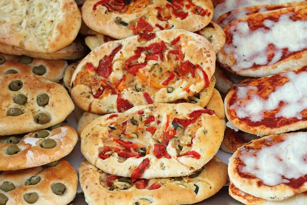 Snacks de pizza italianos — Foto de Stock