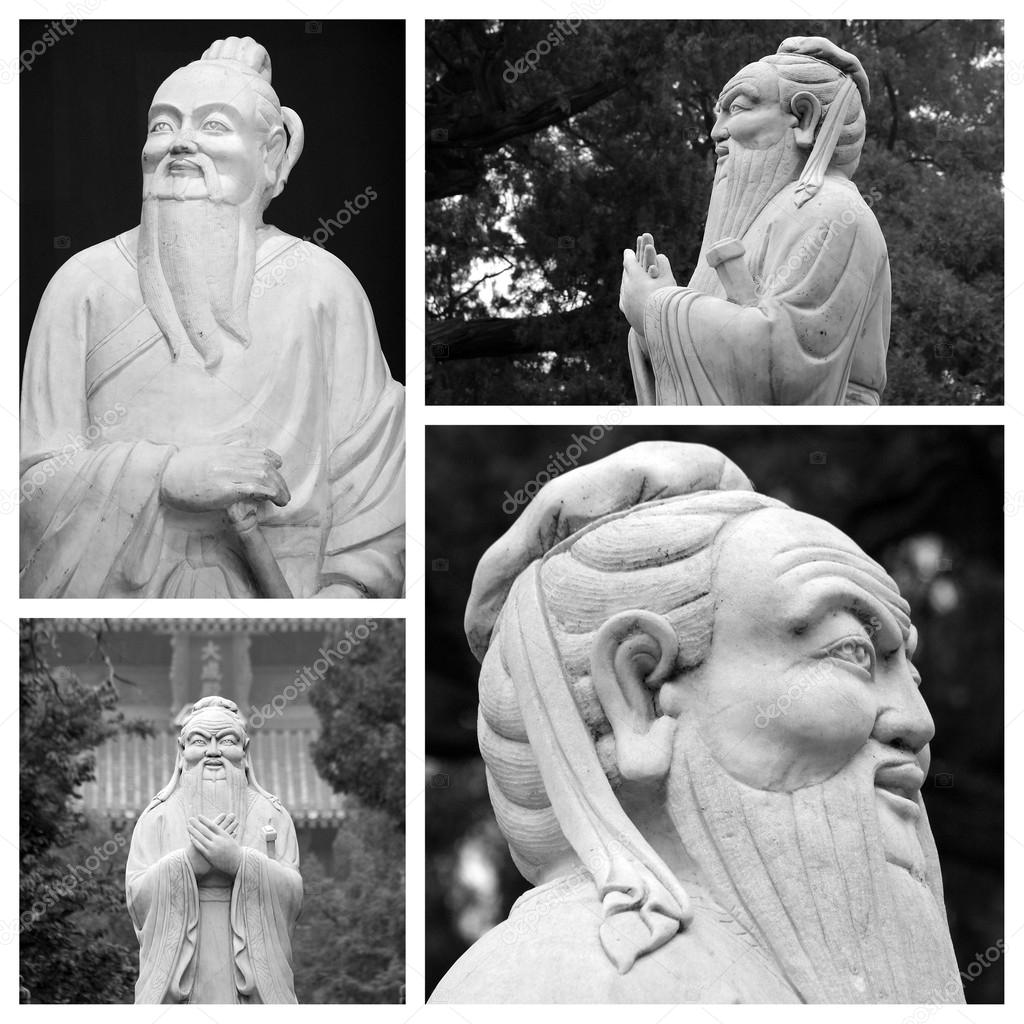 Confucius statues