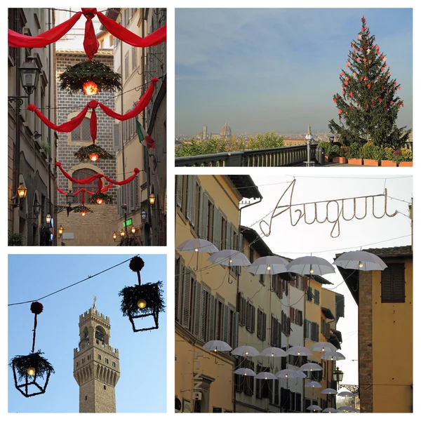 Tempo de Natal em Florença — Fotografia de Stock