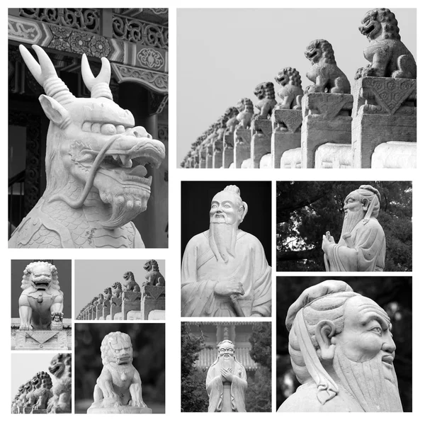 Chinese sculptures — Stock Photo, Image