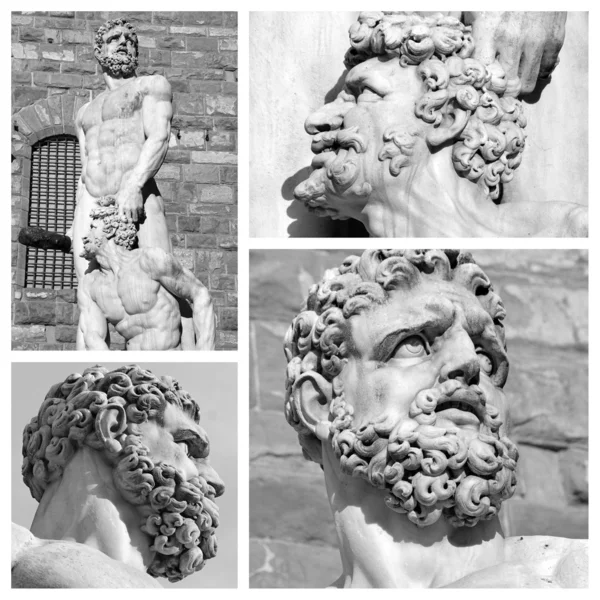 Hercules a Cacus tím Baccio Bandinelli — Stock fotografie