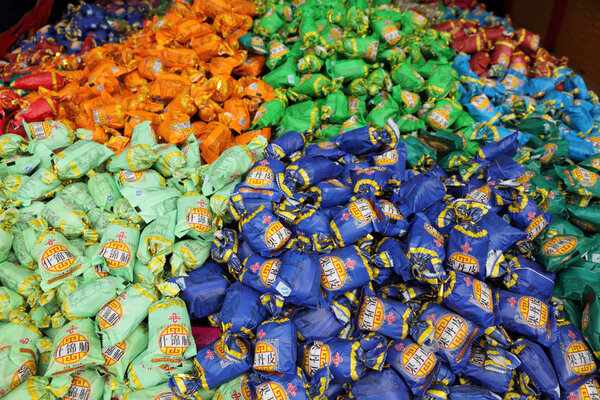 Dry fruit candy assortment