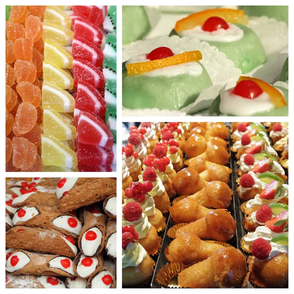 Italian pastry shop — Stock Photo, Image