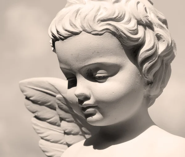 Detail of Angelic face — Stock Photo, Image