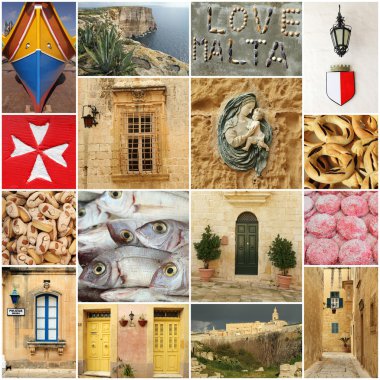 Malta resimleri toplama