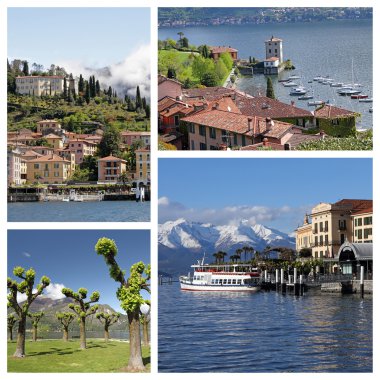 Como Gölü'nün Bellagio görüntüleri
