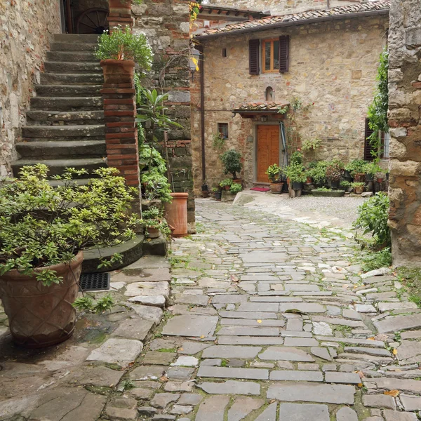 Bela casa da Toscana — Fotografia de Stock