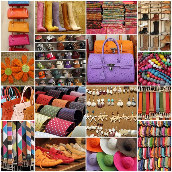 Colorful accessories collection — Stock Photo, Image