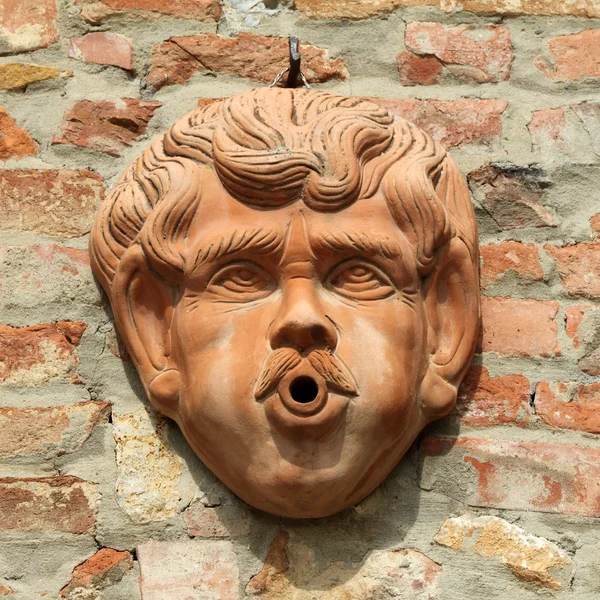 Decoratief object in terracotta — Stockfoto