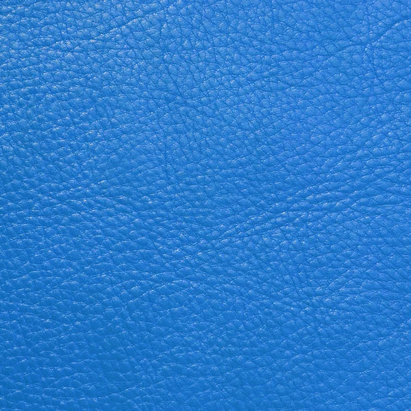蓝色皮革背景 — 图库照片