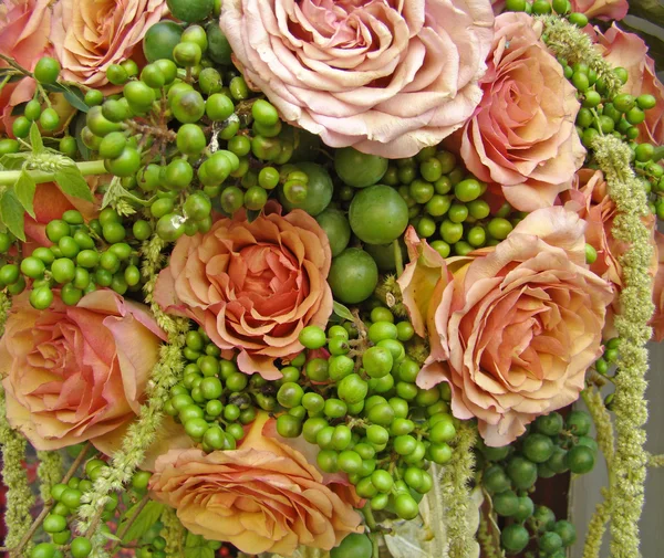 Festive floral composition — Stock Photo, Image