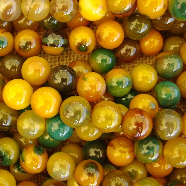Colorful stones beads — Stock Photo, Image