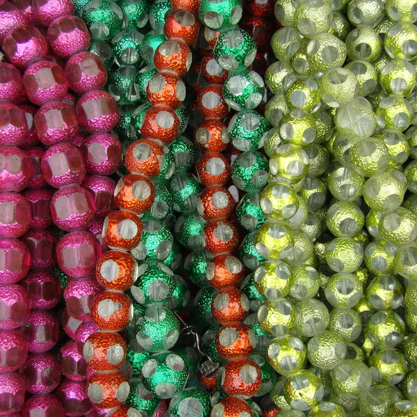 Perles de verre colorées — Photo