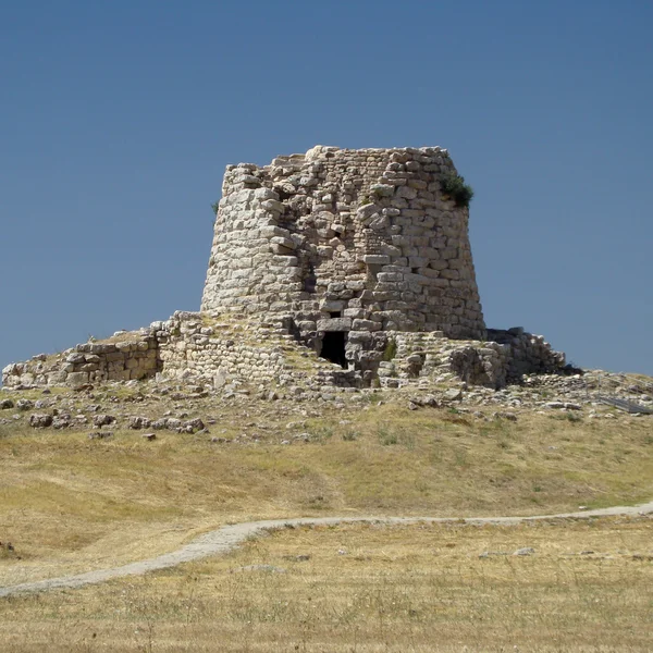 Su Nuraxi di Barumini Sardunya — Stok fotoğraf