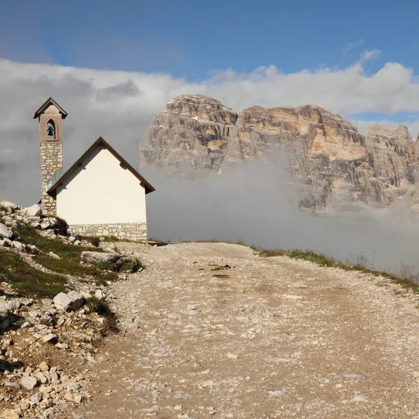 Ünlü Dolomites dağlar — Stok fotoğraf