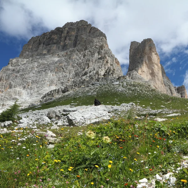 Famous Dolomites Mountains — Stock Photo, Image