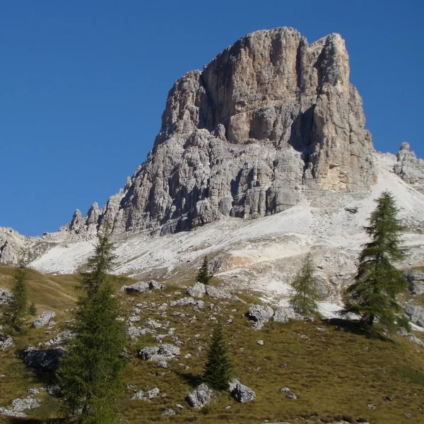 Famosas montanhas Dolomitas Imagens Royalty-Free