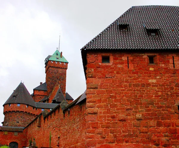 Château médiéval en Alsace — Photo