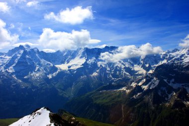 Bernese Oberland 'deki Dağlar