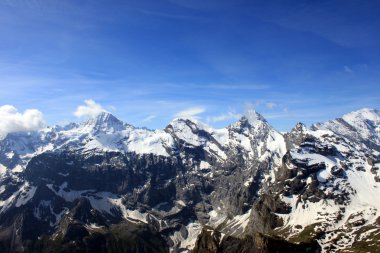 Bernese Oberland 'deki Dağlar