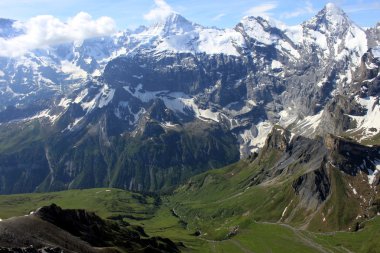 Bernese Oberland 'deki Dağlar