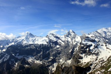 Bernese Oberland 'deki Dağlar