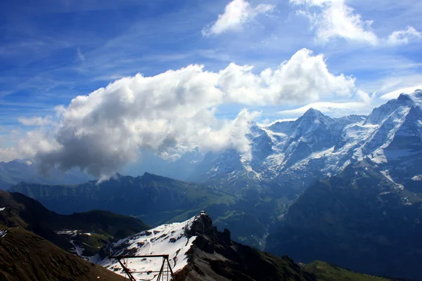 Bernese Oberland 'deki Dağlar