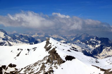 Bernese Oberland 'deki Dağlar