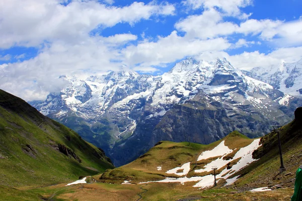 Mountains in the Bernese Oberland — Stock Photo, Image