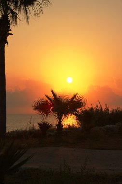 Sunrise Kıbrıs üzerinde