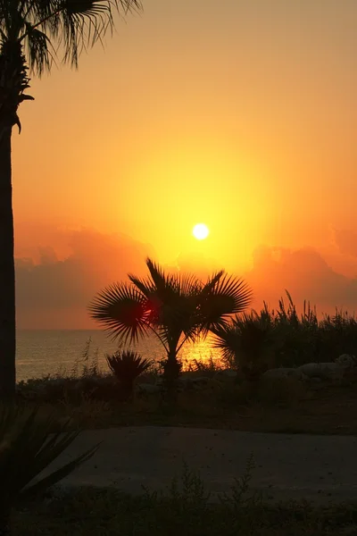 Sonnenaufgang über Zypern — Stockfoto