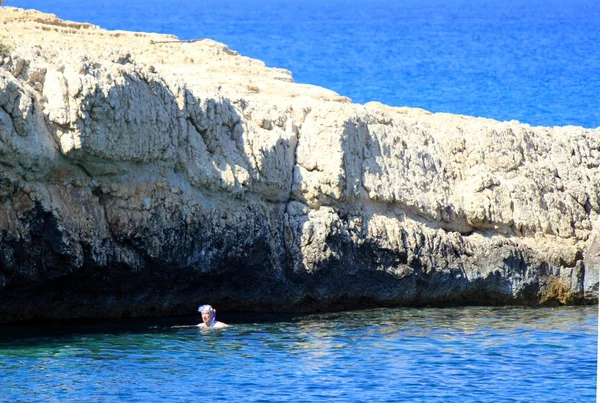 Baía em Chipre — Fotografia de Stock
