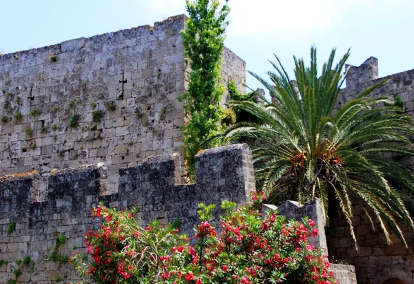 Fort van Rhodes Griekenland — Stockfoto