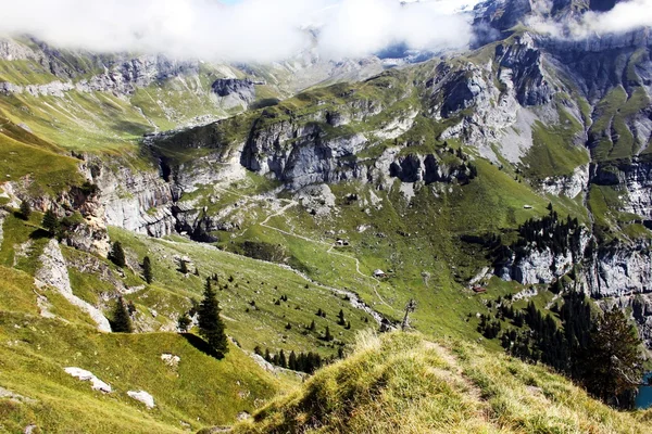 In the high mountains of Switzerland — Stock Photo, Image