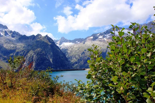 高山上的山地湖 — 图库照片