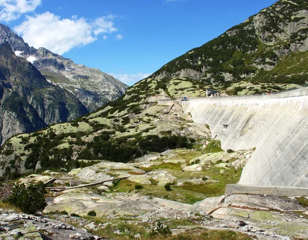 stock image Reservoir in the high mountains