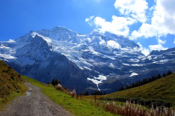High mountains in Switzerland — Stock Photo, Image
