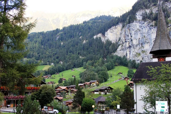 Lauterbrunnen, στην Bernese Oberland — Φωτογραφία Αρχείου