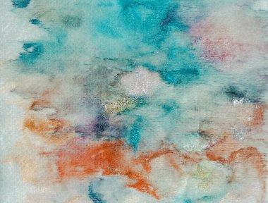 Soyut arkaplan rengi. Modern sanat dokusu. Mürekkep, boya, suluboya.